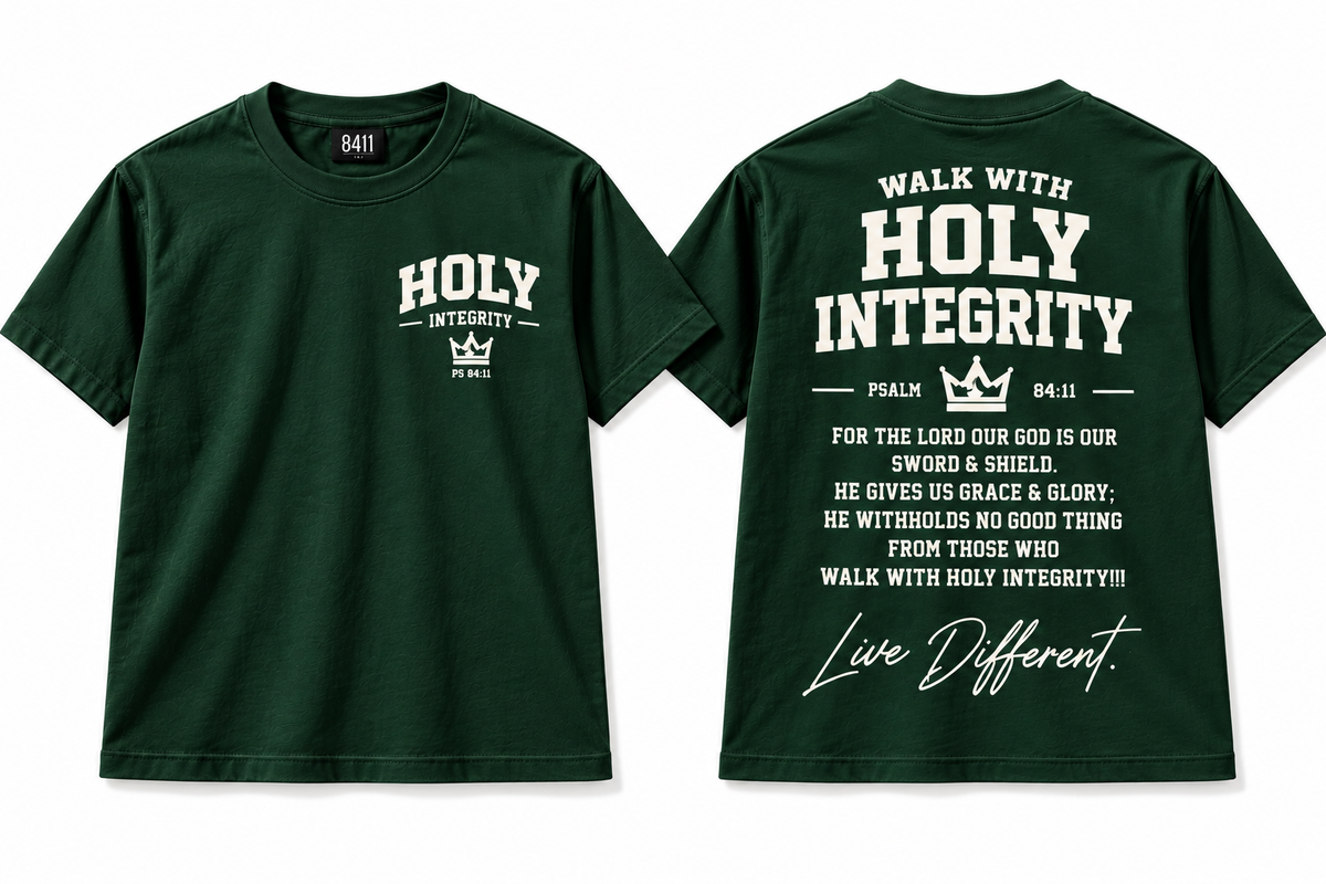 WALK WITH HOLY INTEGRITY TEE