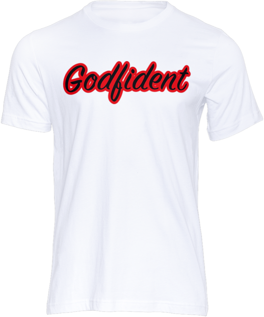 Godfident Signature - Black & Red or White Red SS