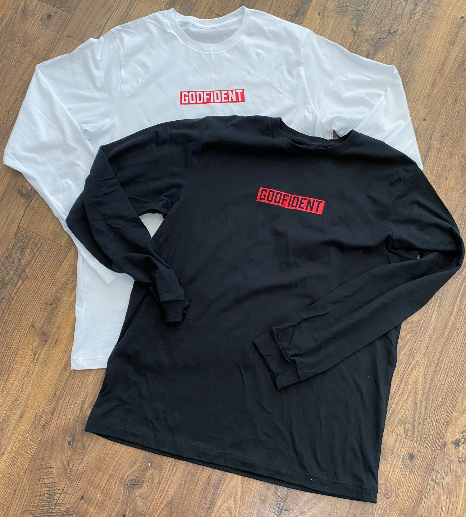 Long Sleeve GODFIDENT 84:11 Tees