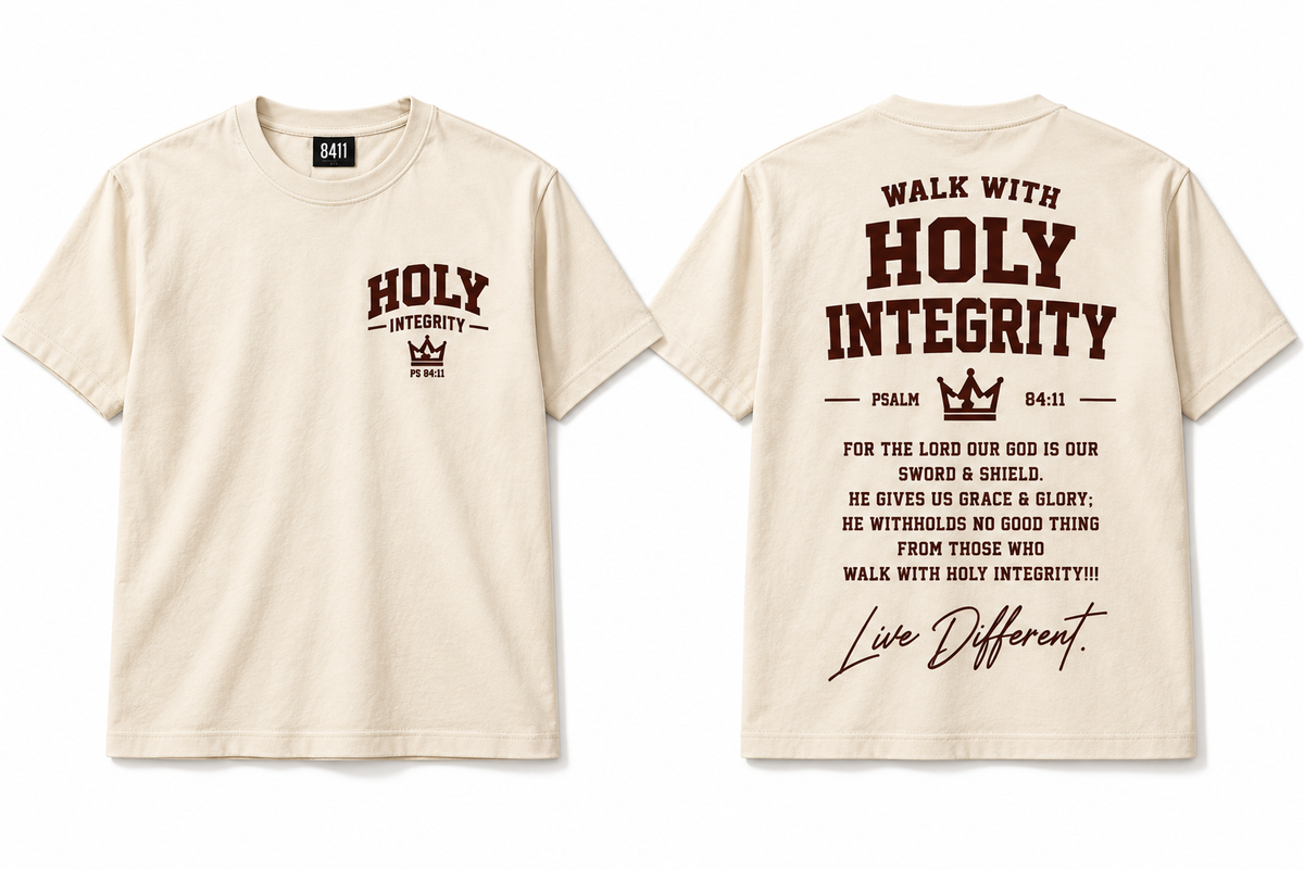 WALK WITH HOLY INTEGRITY TEE
