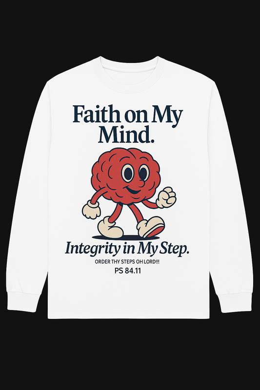 Faith on My Mind, Integrity in My Step - Tee