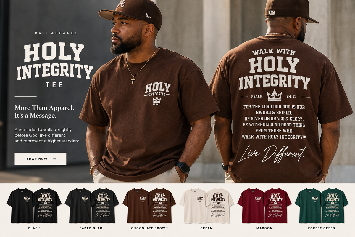 WALK WITH HOLY INTEGRITY TEE