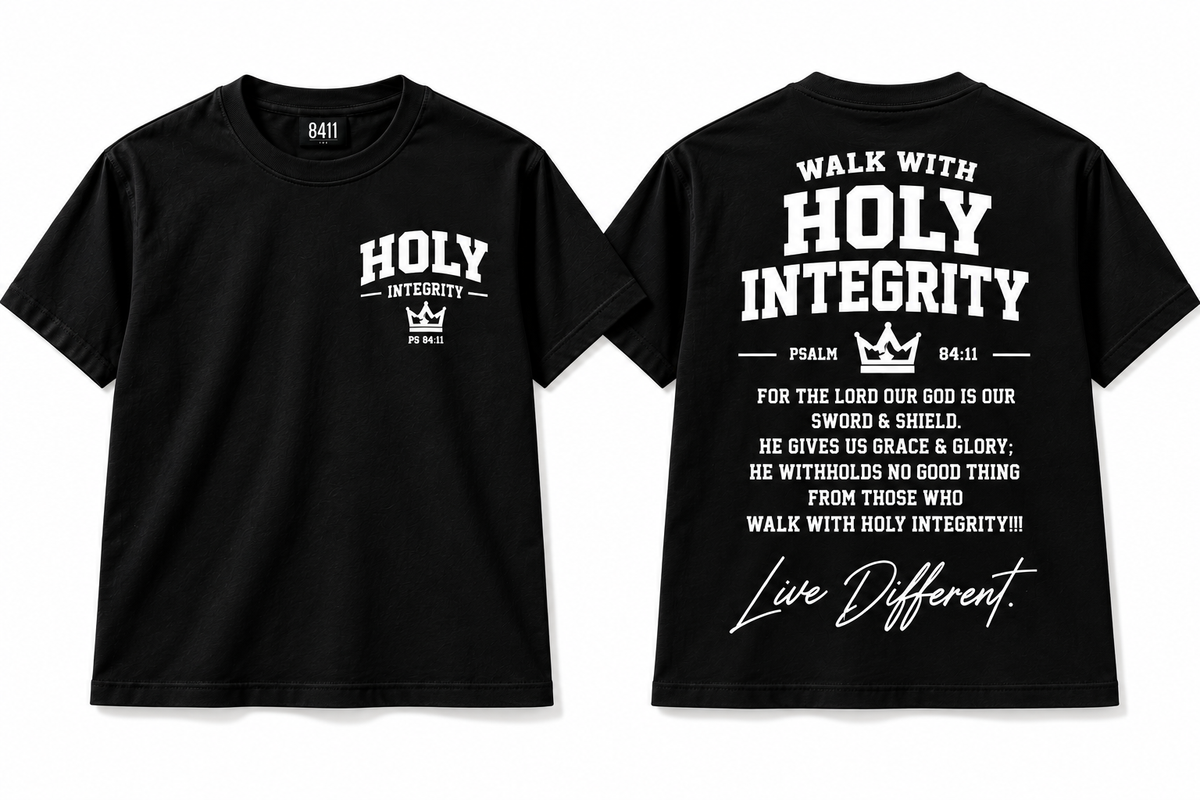 WALK WITH HOLY INTEGRITY TEE