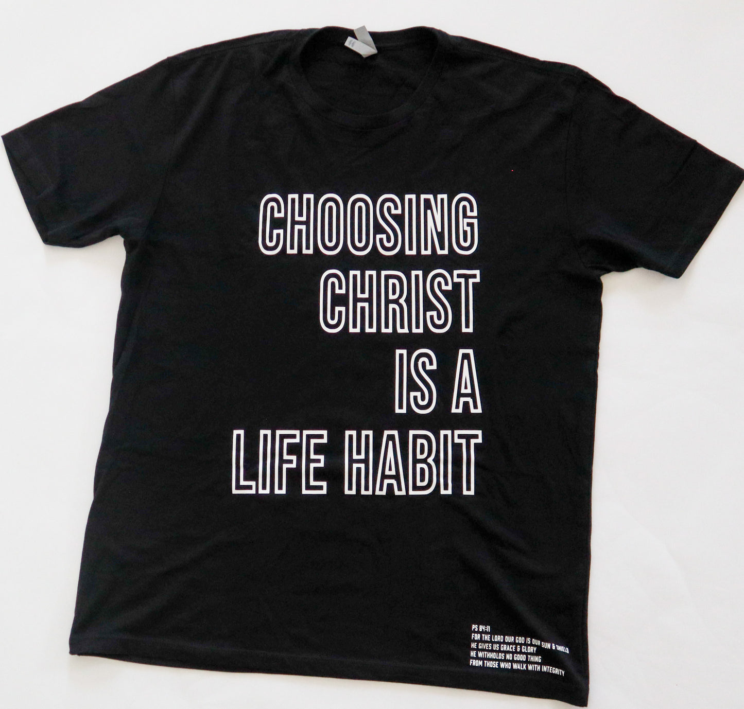 Life Habit Tee Black