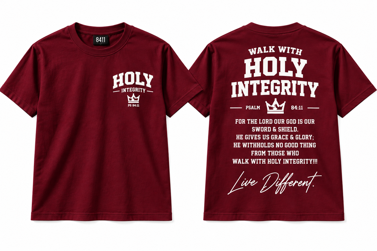 WALK WITH HOLY INTEGRITY TEE