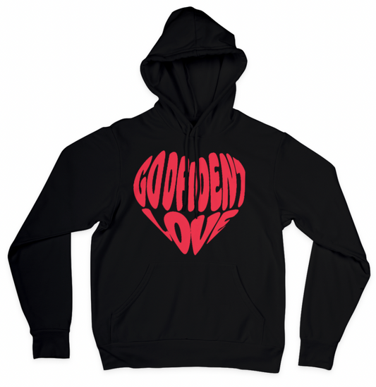 A GODFIDENT LOVE HOODIE