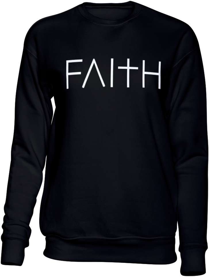 FAITH Sweatshirt - Black or White