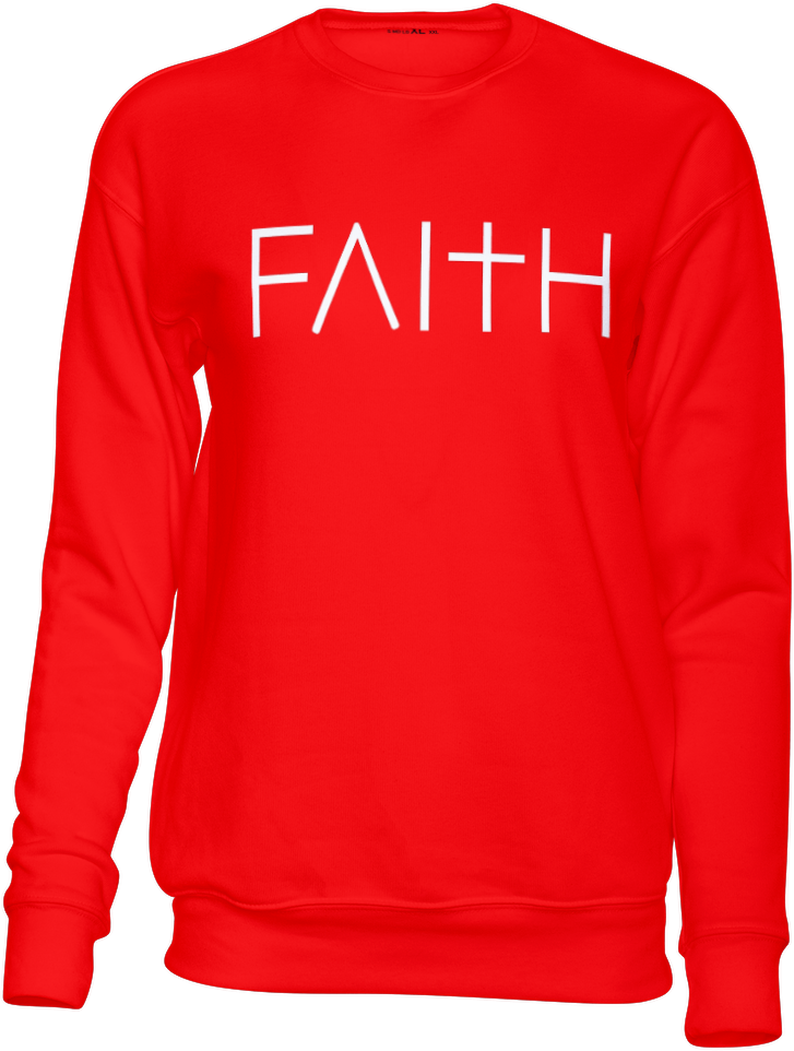 FAITH Sweatshirt Navy or Red