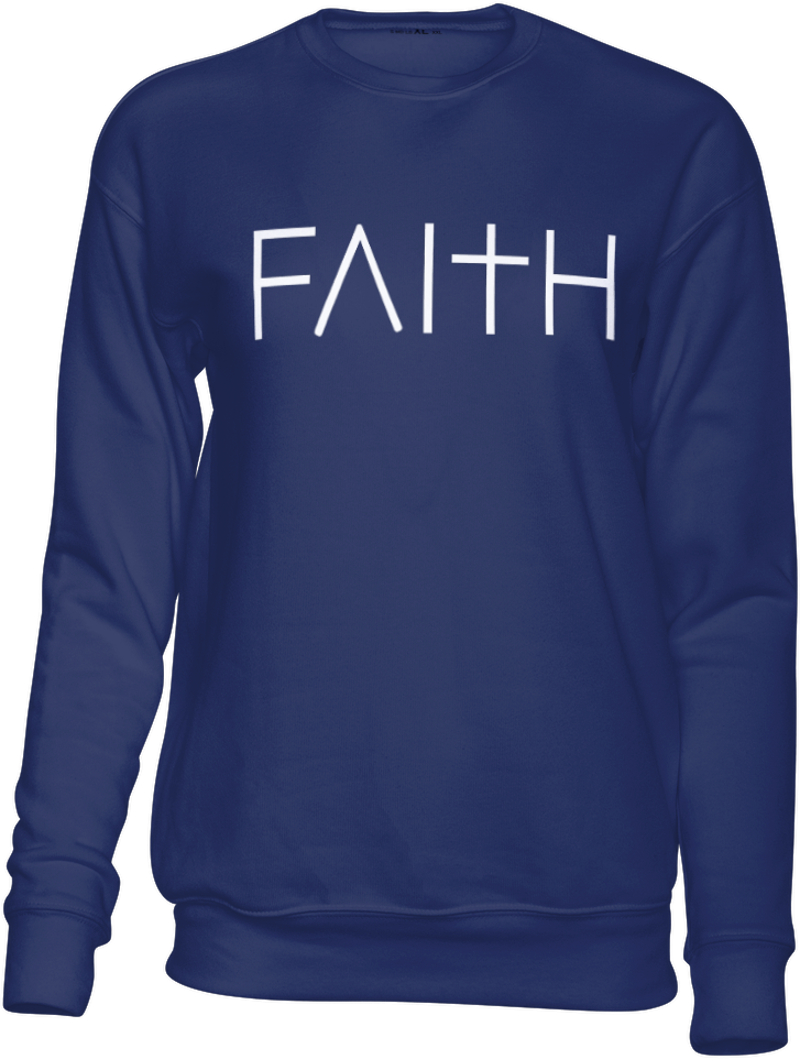 FAITH Sweatshirt Navy or Red