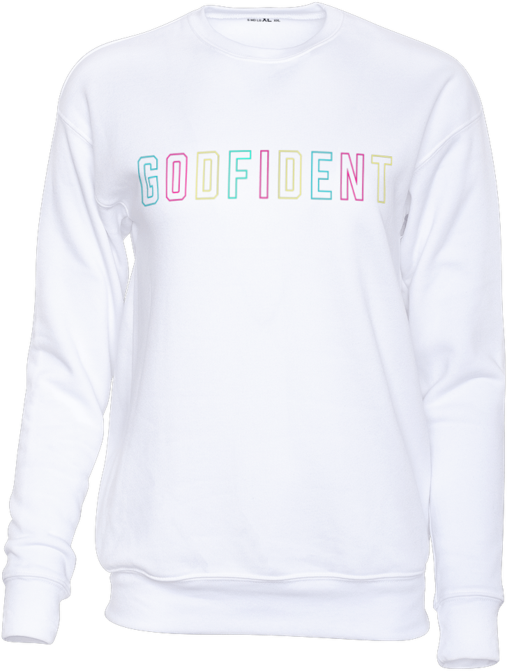 Godfident Neon Sweatshirt Black or White