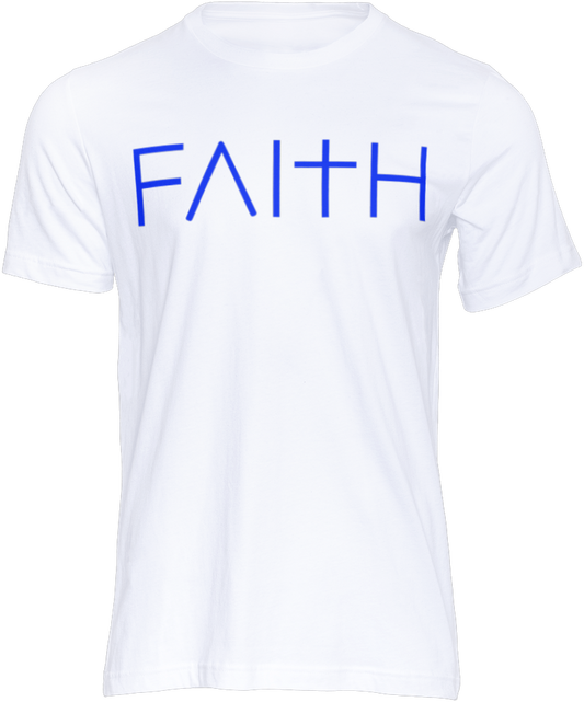 Navy & White FAITH