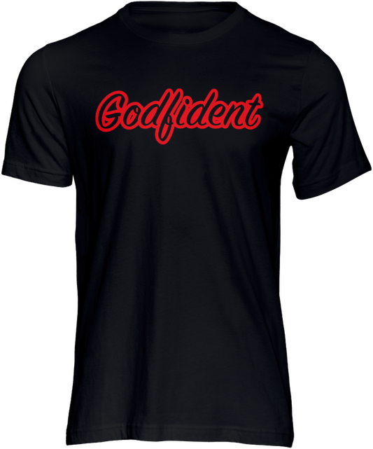 Godfident Signature - Black & Red  or White Red SS